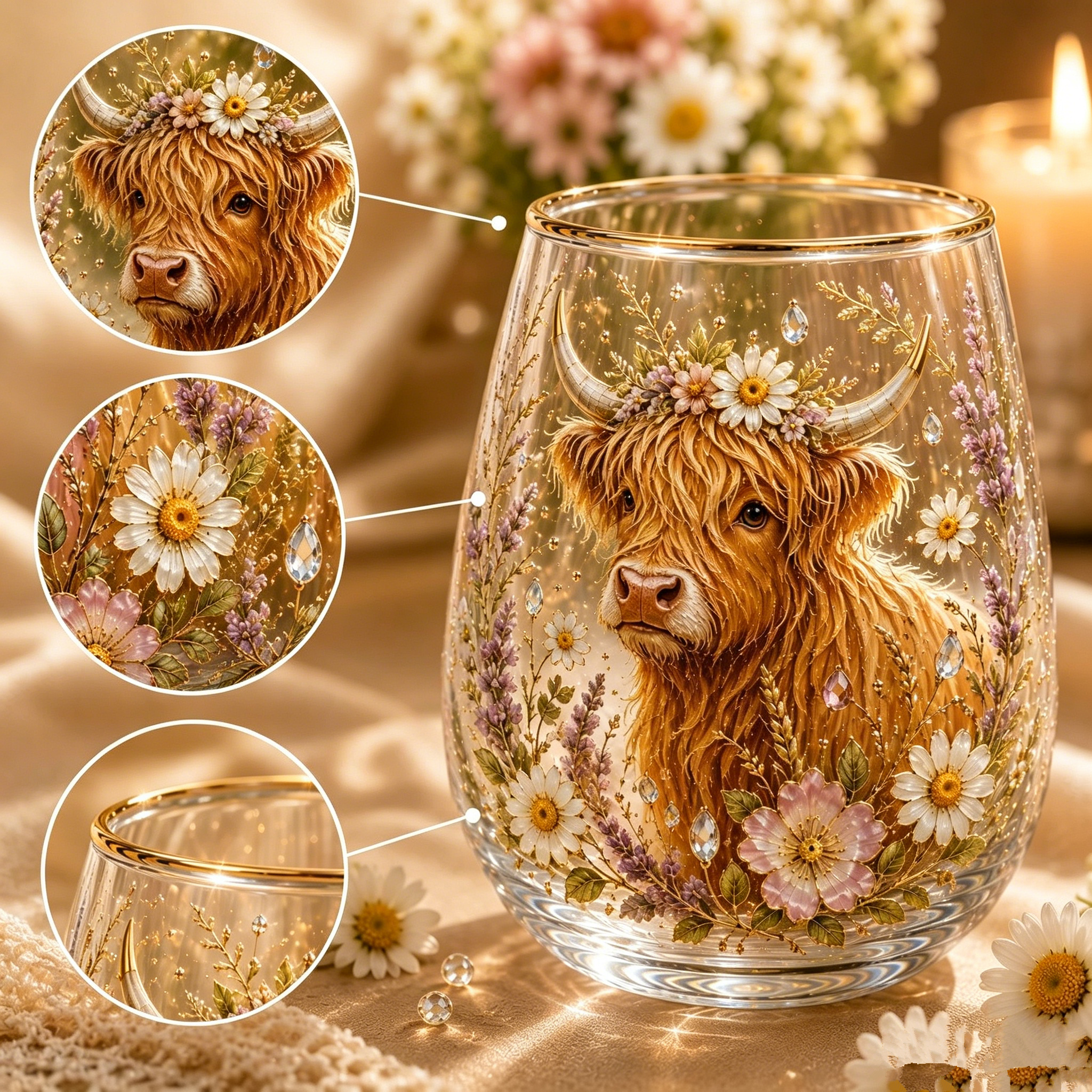 🌸Limited Edition 2026 Hummingbird Morning Bliss Glass Cup☕