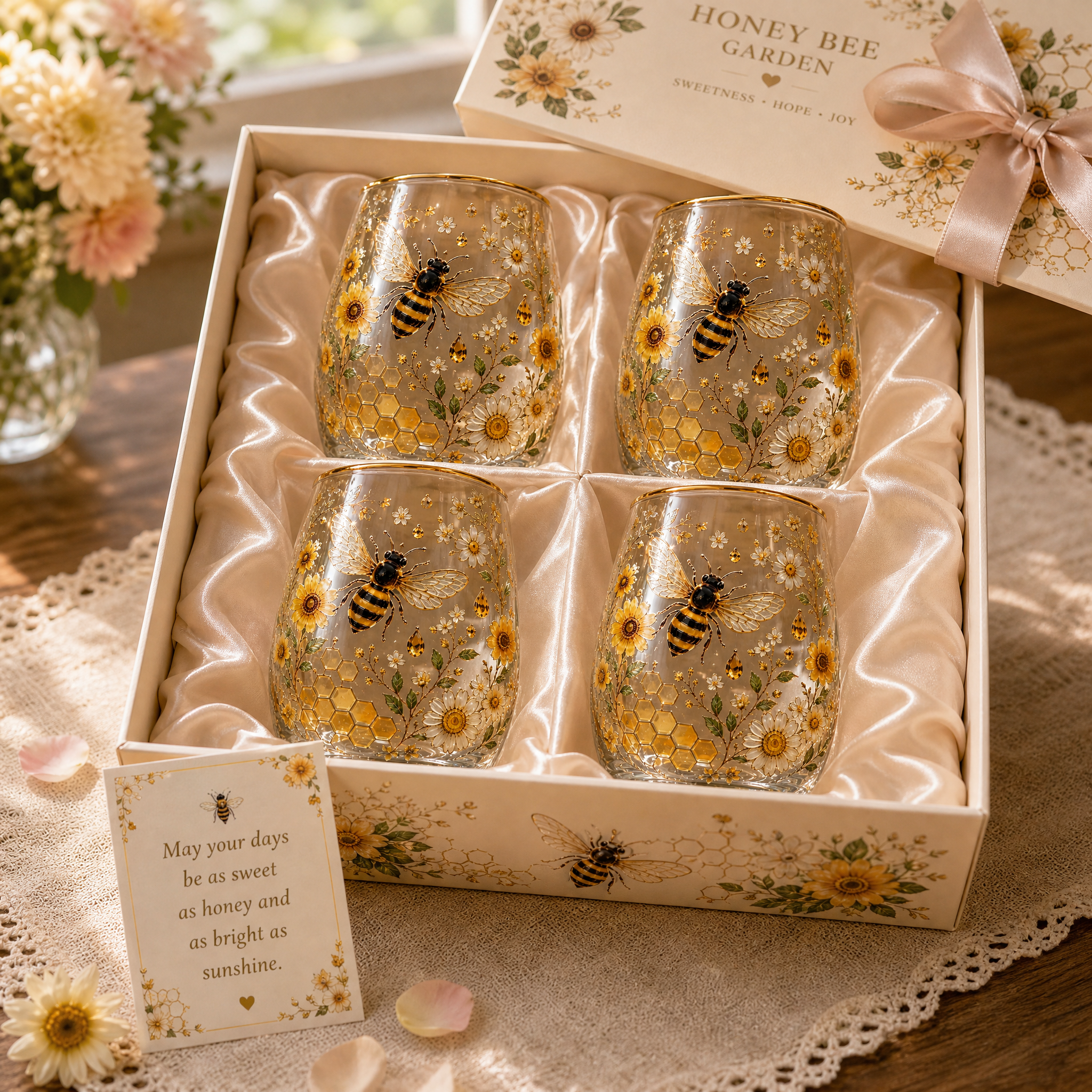 🌸Limited Edition 2026 Hummingbird Morning Bliss Glass Cup☕