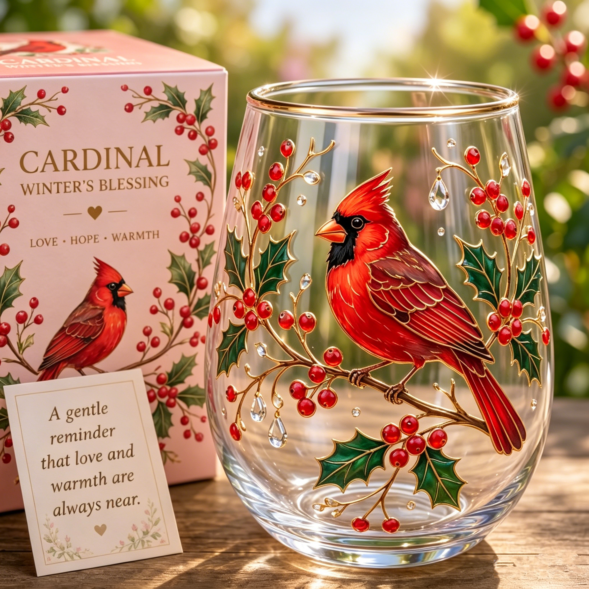 🌸Limited Edition 2026 Hummingbird Morning Bliss Glass Cup☕