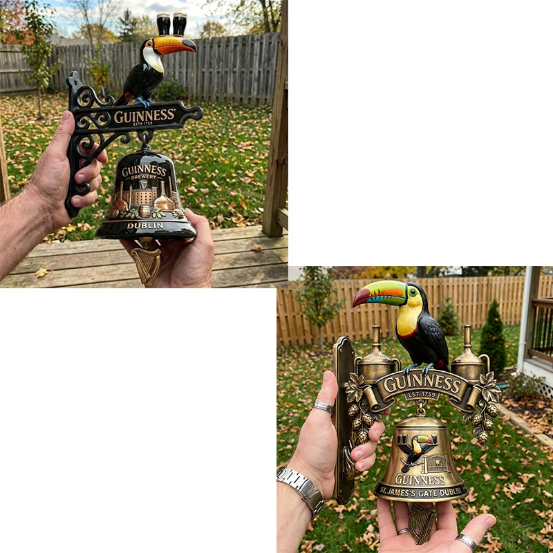 (Est. 1759) Heritage Series: Toucan Collectible Wall-Mounted Bell