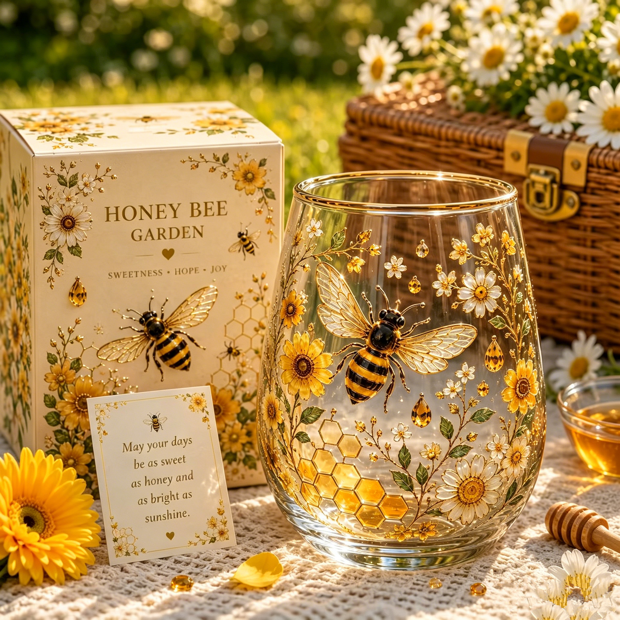 🌸Limited Edition 2026 Hummingbird Morning Bliss Glass Cup☕