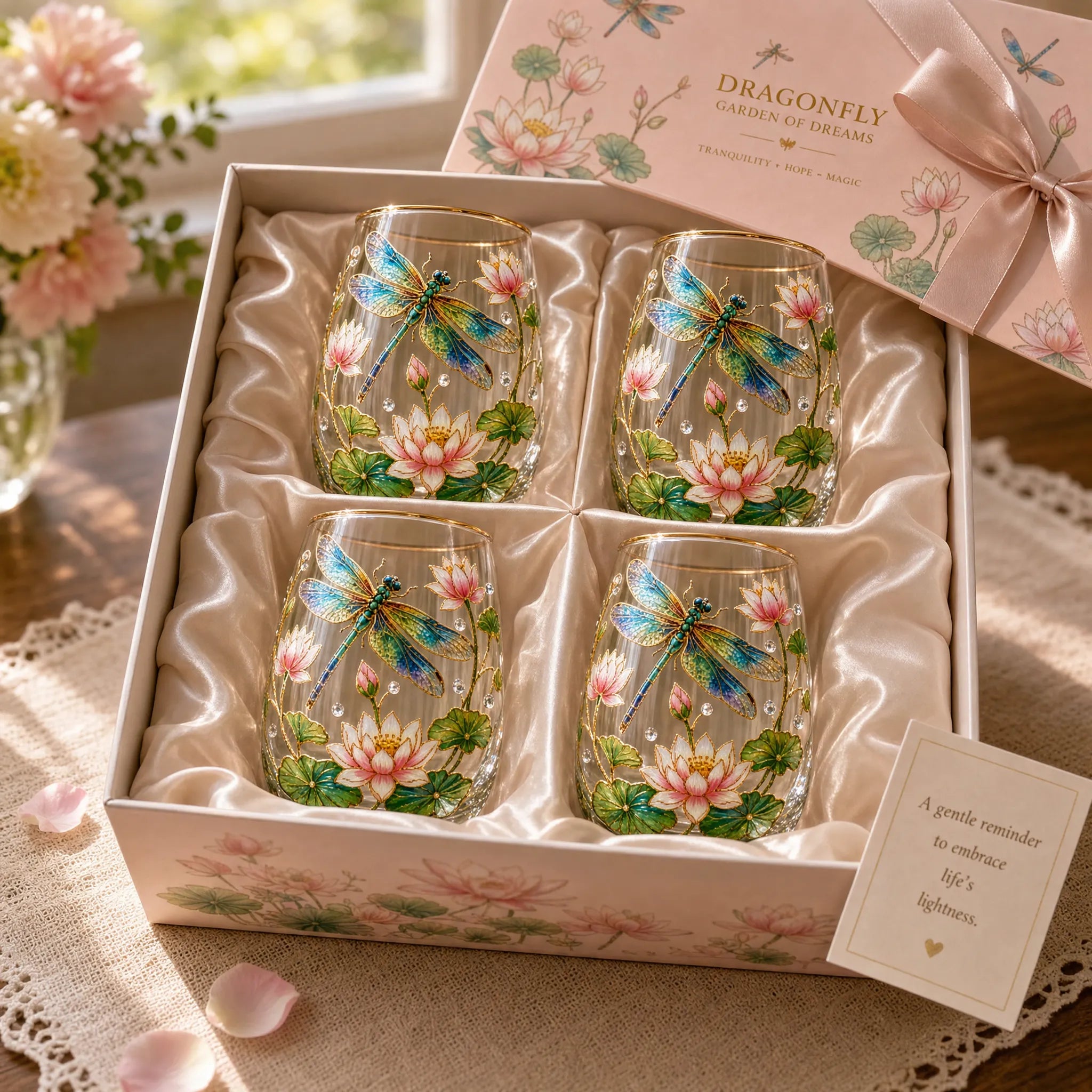🌸Limited Edition 2026 Hummingbird Morning Bliss Glass Cup☕