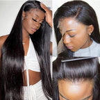 🌷💥Straight HD Transparent Lace Front Wigs Human Hair