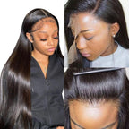 🌷💥Straight HD Transparent Lace Front Wigs Human Hair
