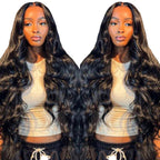 🌷💥Straight HD Transparent Lace Front Wigs Human Hair
