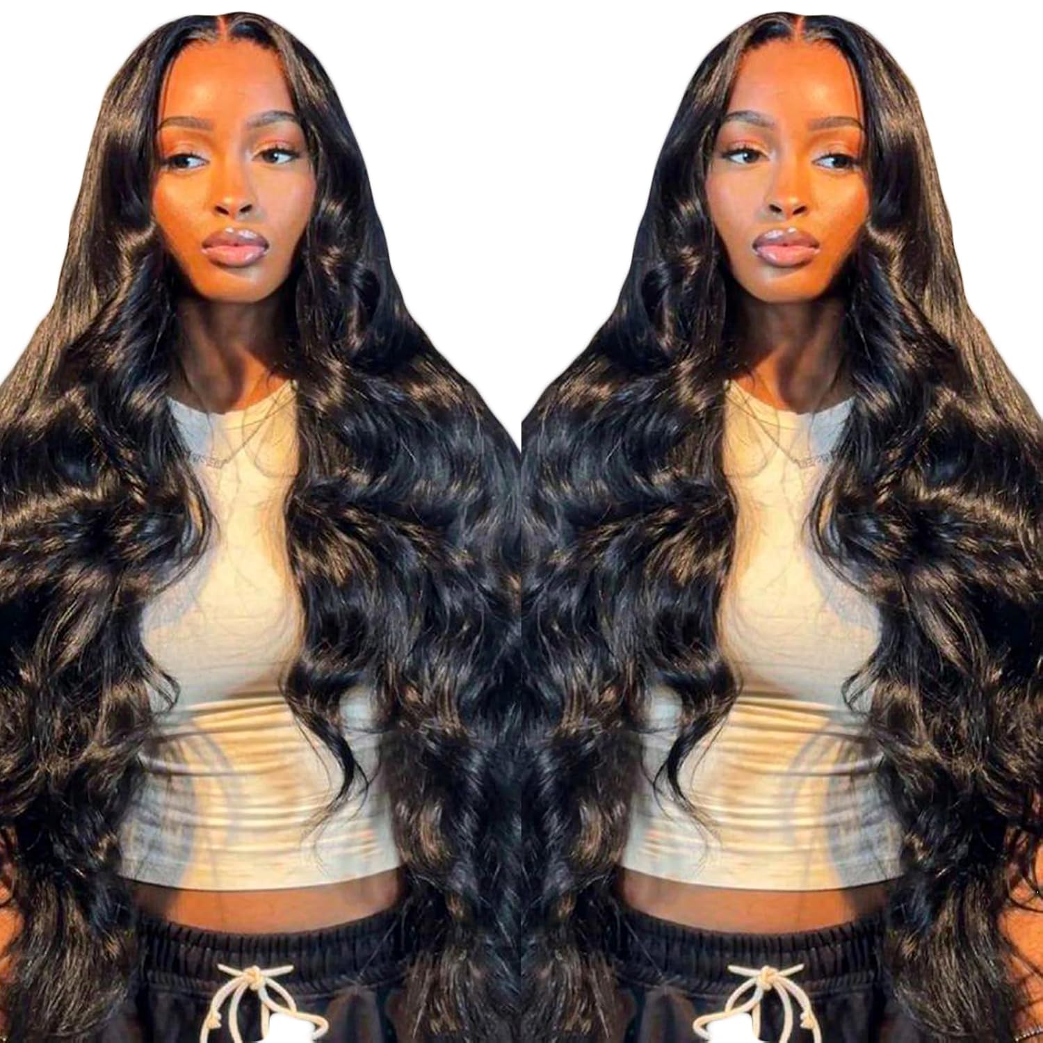 🌷💥Straight HD Transparent Lace Front Wigs Human Hair
