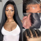 🌷💥Straight HD Transparent Lace Front Wigs Human Hair