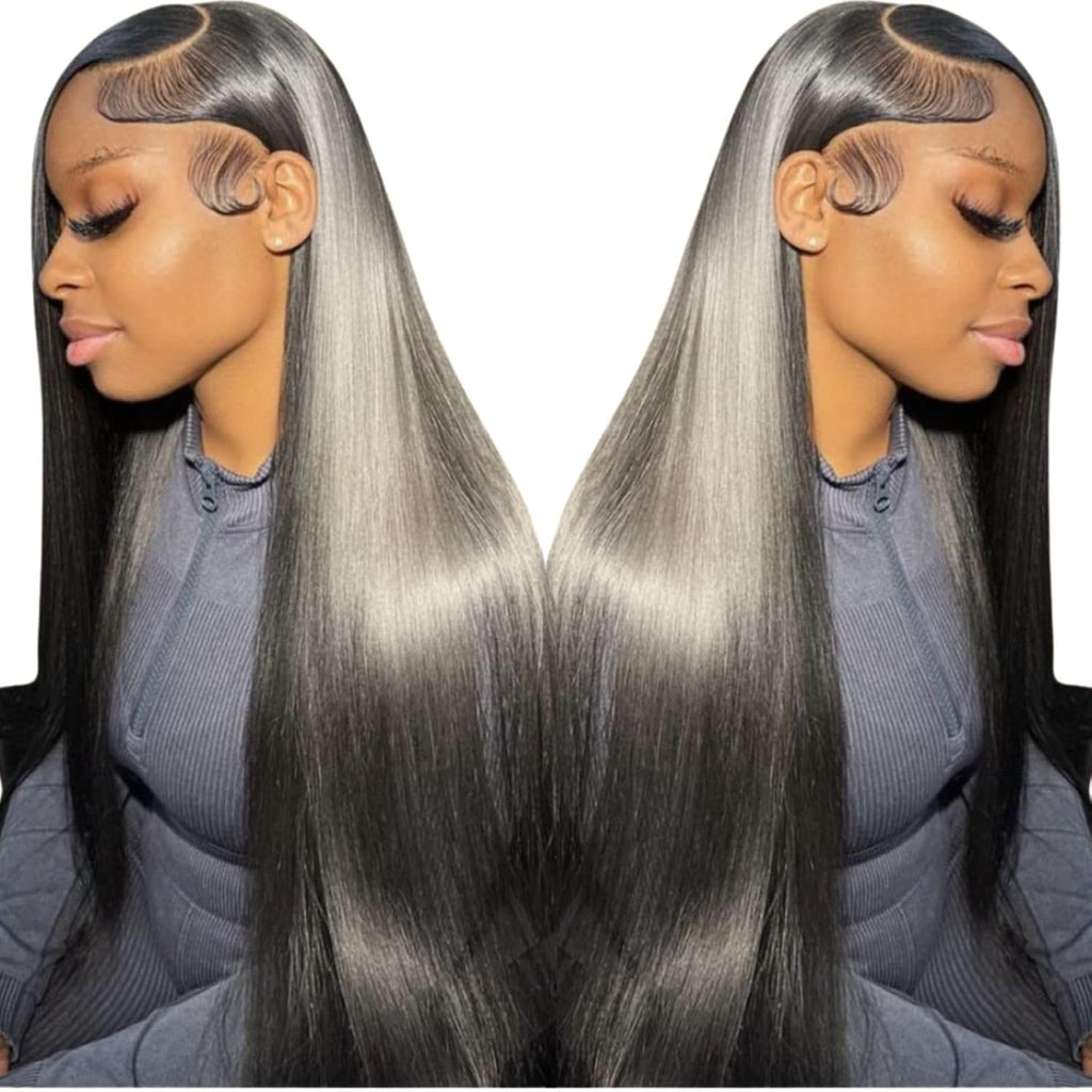 🌷💥Straight HD Transparent Lace Front Wigs Human Hair