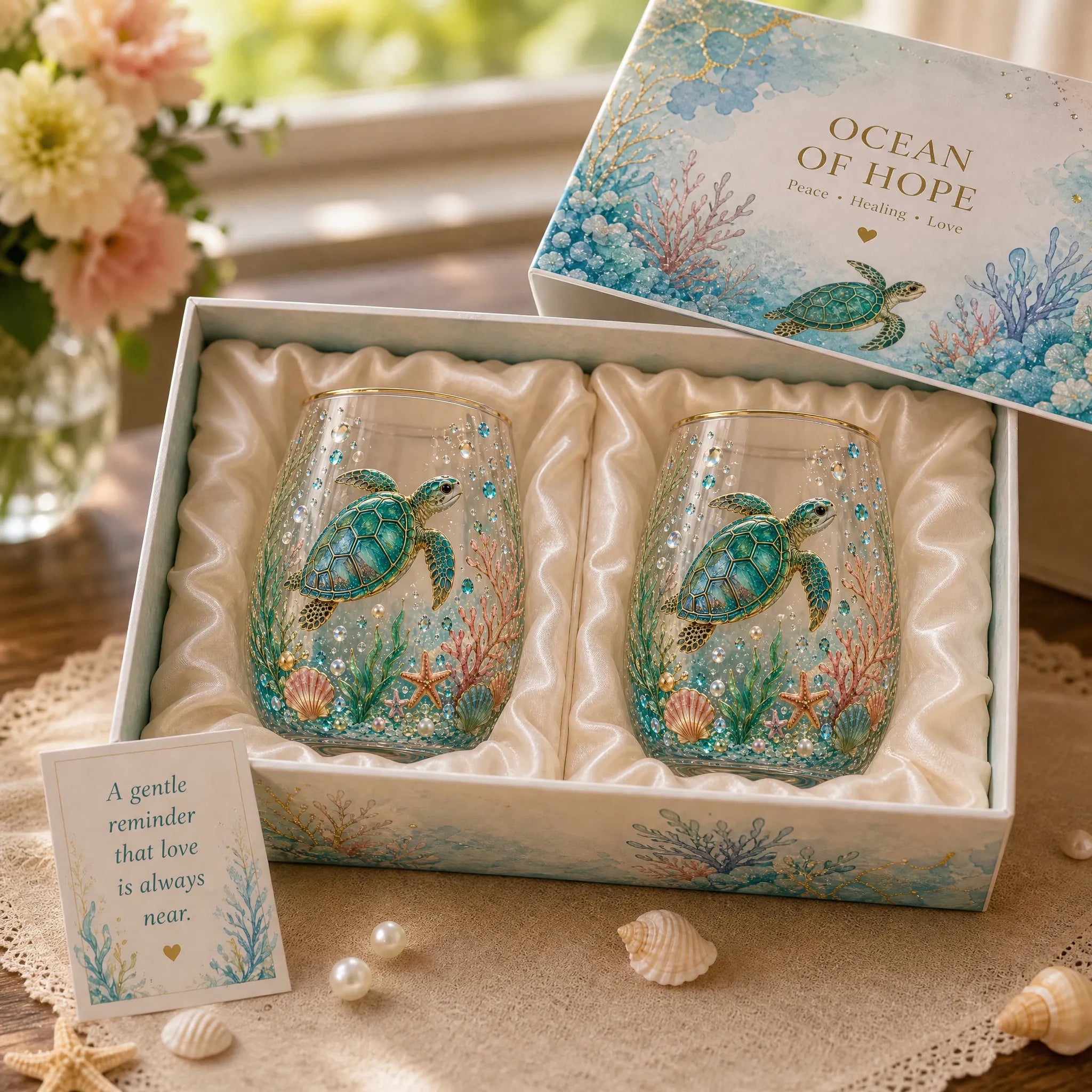 🌸Limited Edition 2026 Hummingbird Morning Bliss Glass Cup☕