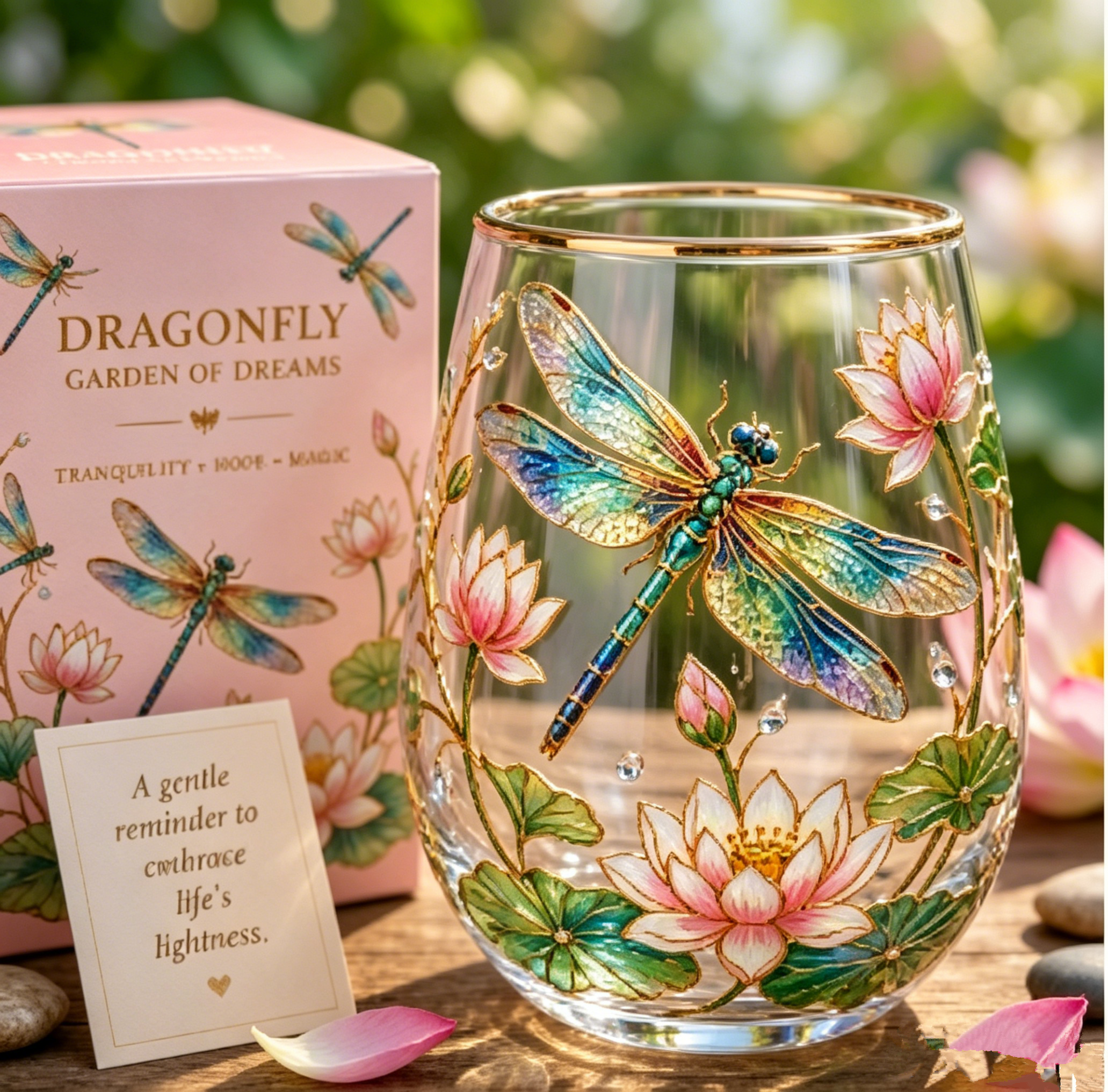 🌸Limited Edition 2026 Hummingbird Morning Bliss Glass Cup☕