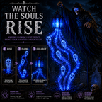 🎁Today 50% OFF🎁💀Halloween Soul Harvester Animated Garden Light