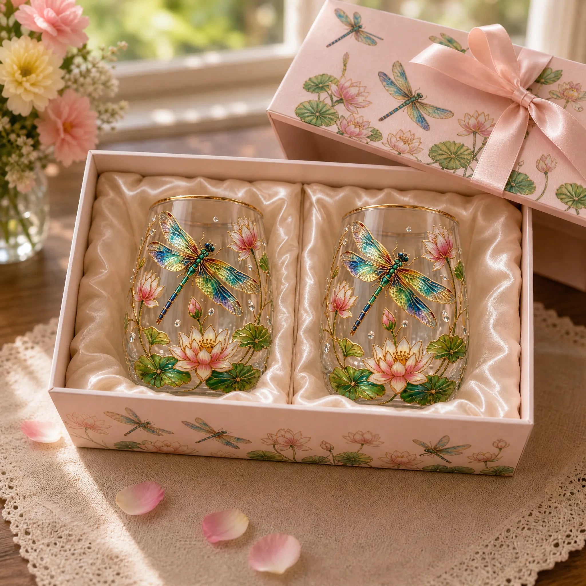 🌸Limited Edition 2026 Hummingbird Morning Bliss Glass Cup☕