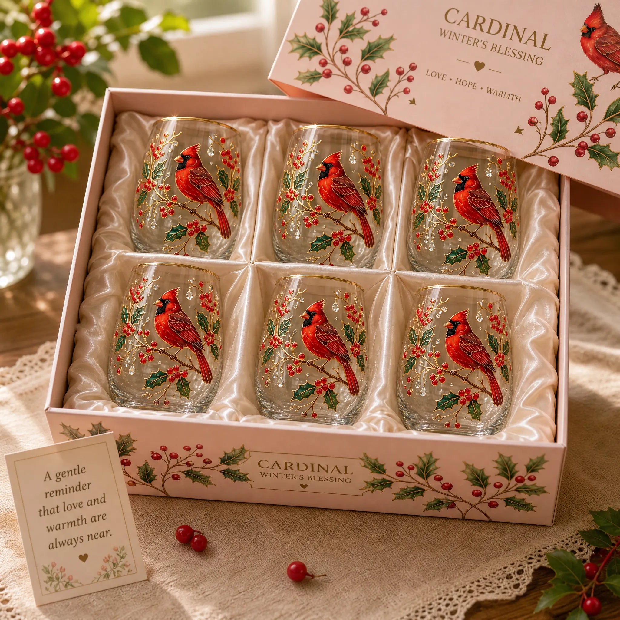 🌸Limited Edition 2026 Hummingbird Morning Bliss Glass Cup☕