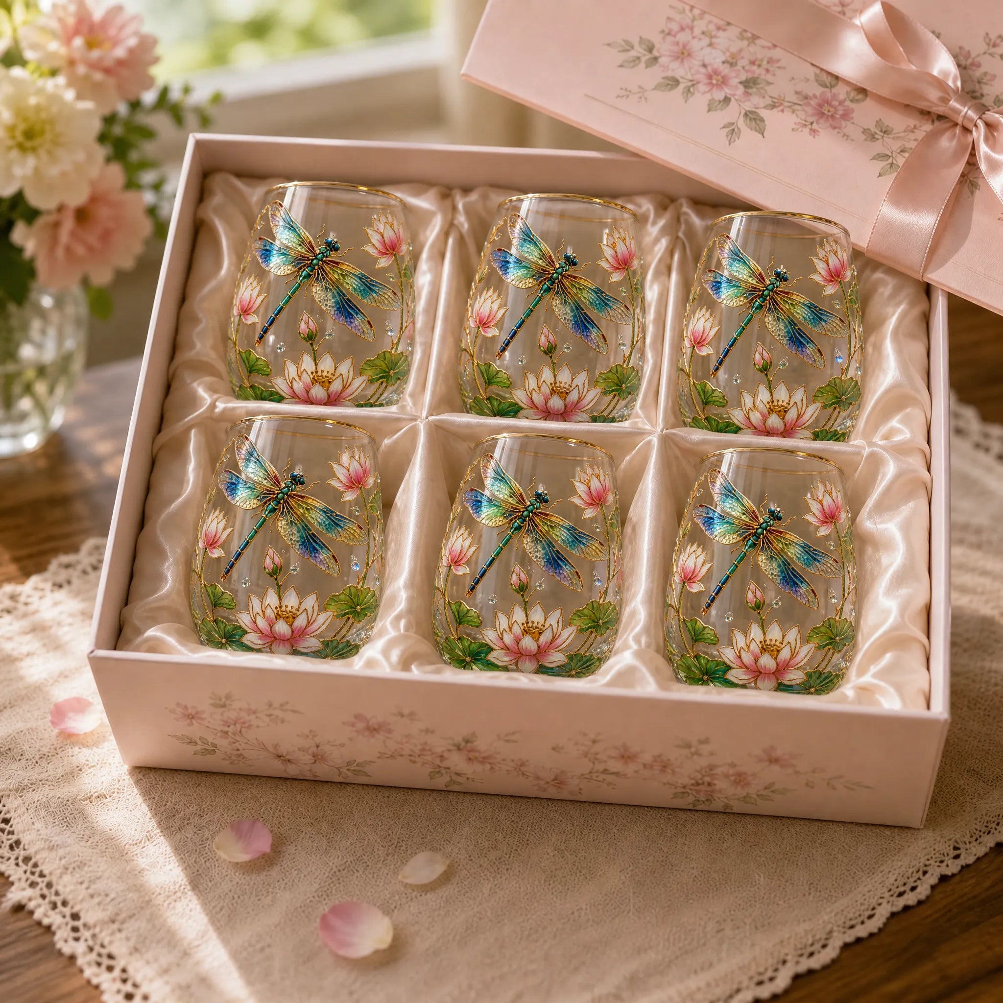 🌸Limited Edition 2026 Hummingbird Morning Bliss Glass Cup☕