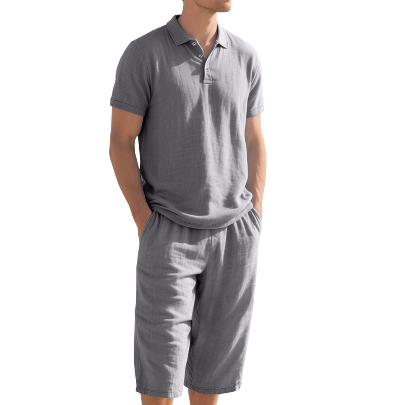 👔 50% DE RÉDUCTION | Ensemble Homme en Lin – Léger, Respirant & Élégance Décontractée