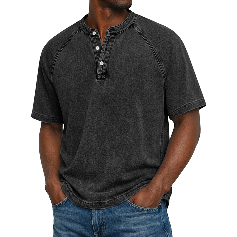 ⭐ Chemise Homme Col Mao Premium – Légère, Respirante & Élégante pour l’Été ✨