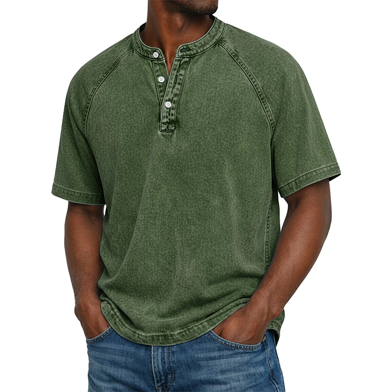 ⭐ Chemise Homme Col Mao Premium – Légère, Respirante & Élégante pour l’Été ✨